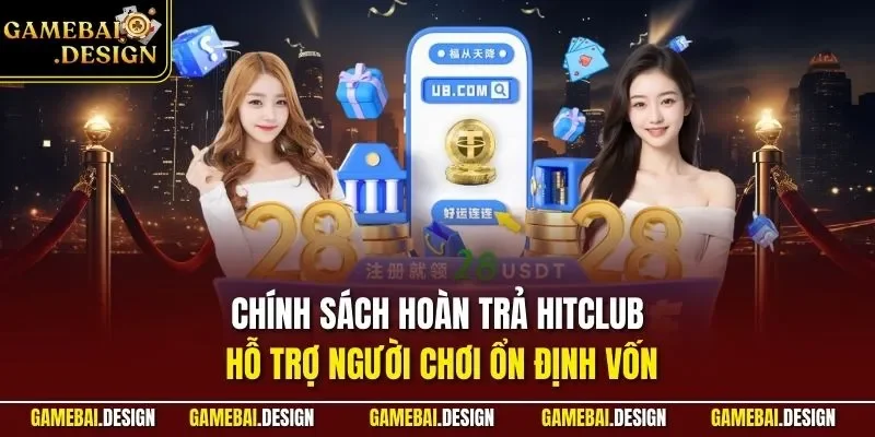 Chính sách hoàn trả Hitclub hỗ trợ người chơi ổn định vốn